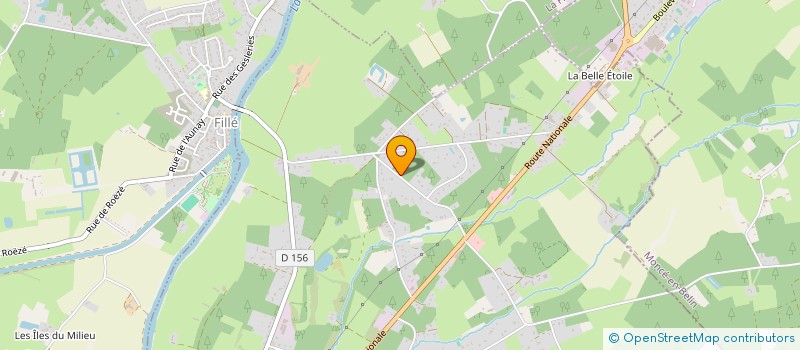 localisation de l'entreprise MONSIEUR YOAN DUGAS  GUECELARD