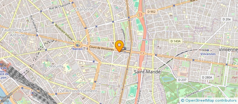 localisation de l'entreprise MONSIEUR YOAN EDWARD  PARIS