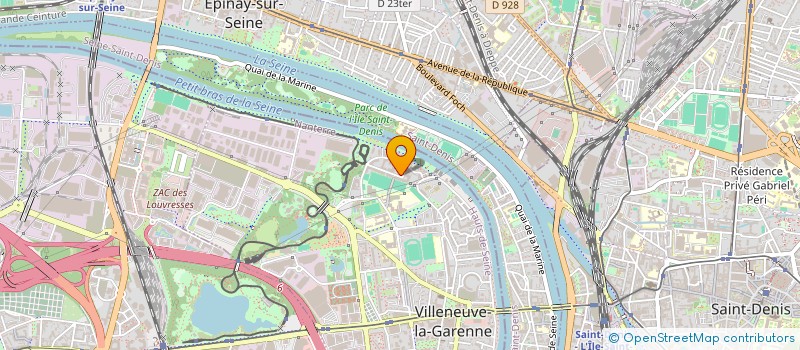 localisation de l'entreprise MONSIEUR YOAN-ETHAN LOUISSAINT à VILLENEUVE-LA-GARENNE