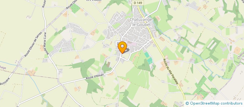 localisation de l'entreprise MONSIEUR YOAN FAVIER  CHATUZANGE-LE-GOUBET