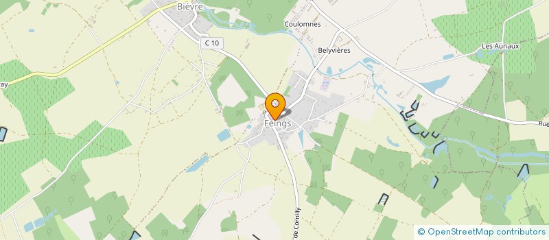 localisation de l'entreprise MONSIEUR YOAN FRUIT  MONTHOU SUR BIEVRE