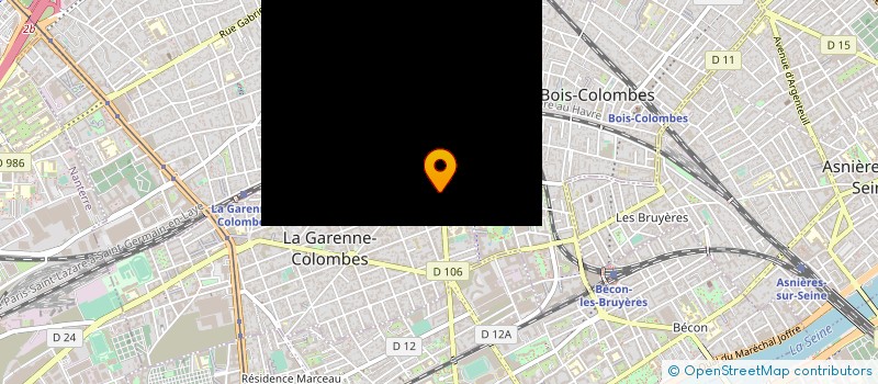 localisation de l'entreprise MONSIEUR YOAN GARLOT à LA GARENNE-COLOMBES