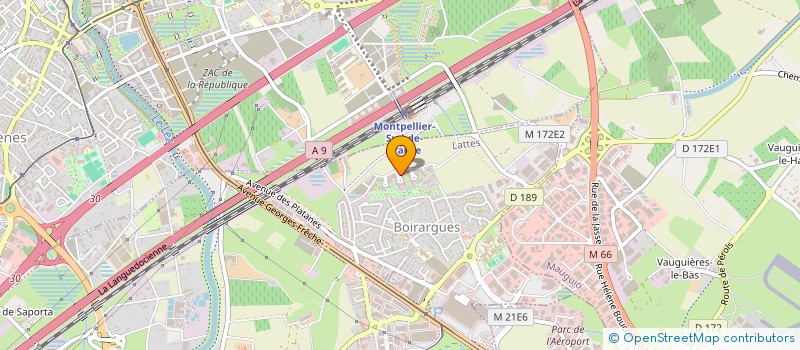 localisation de l'entreprise MONSIEUR YOAN GAUDEMARD à LATTES