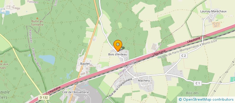 localisation de l'entreprise MONSIEUR YOAN GAUTHIER  FORGES-LES-BAINS