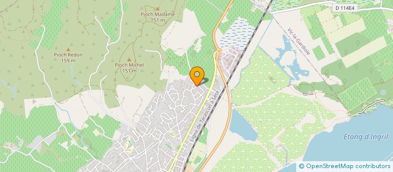 localisation de l'entreprise MONSIEUR YOAN HAMIDANI à FRONTIGNAN