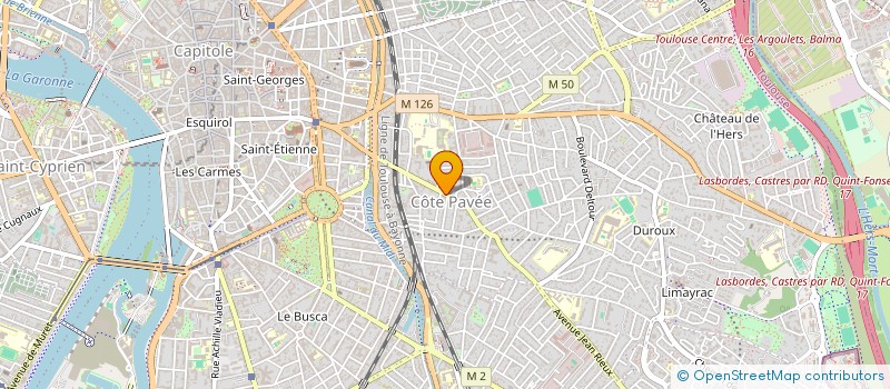 localisation de l'entreprise MONSIEUR YOAN HAVARD  TOULOUSE