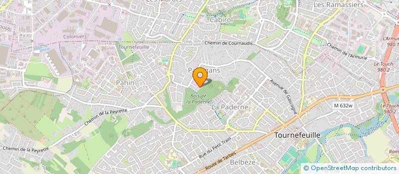 localisation de l'entreprise MONSIEUR YOAN HIBERT  TOURNEFEUILLE