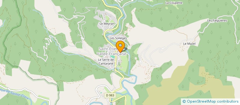 localisation de l'entreprise MONSIEUR YOAN HLYWA  SAINT-ETIENNE-VALLEE-FRANCAISE