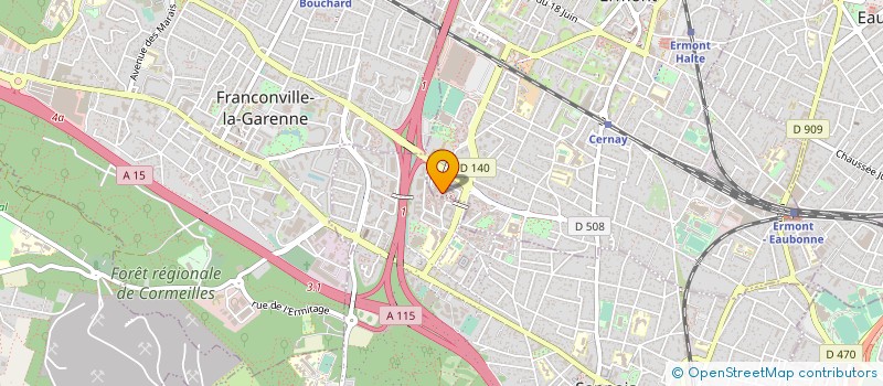 localisation de l'entreprise MONSIEUR YOAN JOACHIM  ERMONT