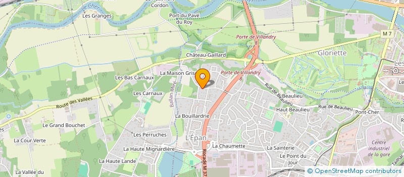 localisation de l'entreprise MONSIEUR YOAN JOCHAULT à JOUE-LES-TOURS