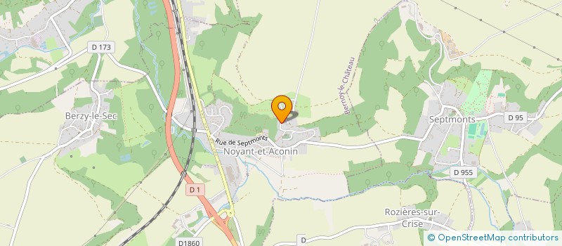 localisation de l'entreprise MONSIEUR YOAN KAMINSKI  BERNOY-LE-CHATEAU