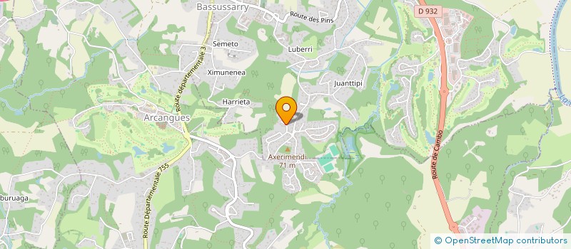 localisation de l'entreprise MONSIEUR YOAN KNOPFLI  BASSUSSARRY