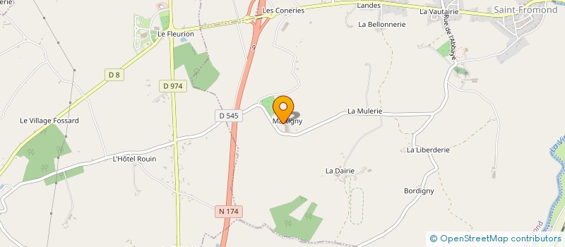 localisation de l'entreprise MONSIEUR YOAN LAMY  SAINT-FROMOND