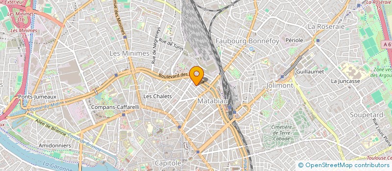 localisation de l'entreprise MONSIEUR YOAN LAVIE BADIE  TOULOUSE