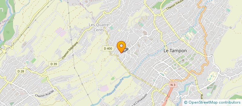 localisation de l'entreprise MONSIEUR YOAN LEBON à LE TAMPON