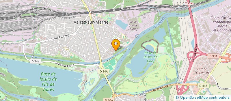 localisation de l'entreprise MONSIEUR YOAN LEFEVRE  VAIRES-SUR-MARNE