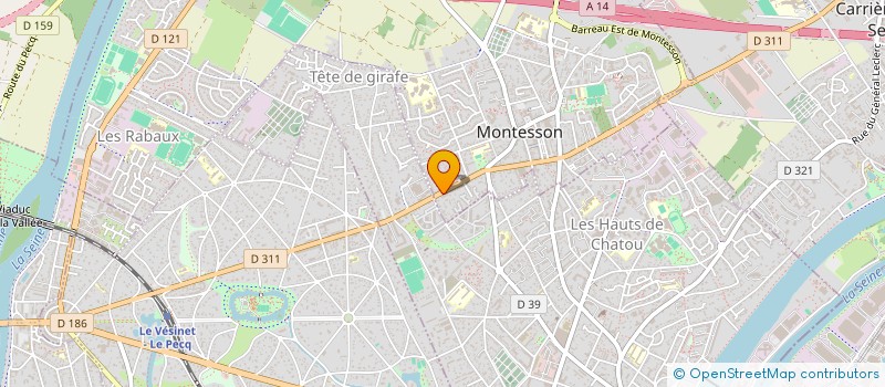 localisation de l'entreprise MONSIEUR YOAN LOGEAIS à MONTESSON