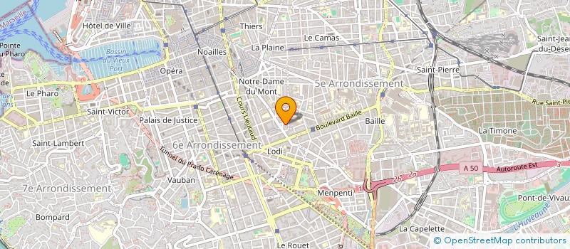 localisation de l'entreprise MONSIEUR YOAN LOIC FAURE  MARSEILLE