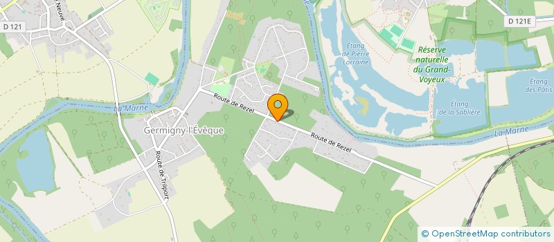 localisation de l'entreprise MONSIEUR YOAN LOUCHET  GERMIGNY-L'EVEQUE