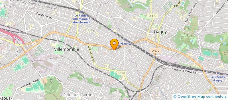 localisation de l'entreprise MONSIEUR YOAN LUTCHIA  VILLEMOMBLE