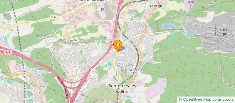 localisation de l'entreprise MONSIEUR YOAN MANCA à SEPTEMES-LES-VALLONS