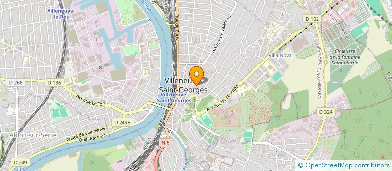 localisation de l'entreprise MONSIEUR YOAN MARA à VILLENEUVE-SAINT-GEORGES