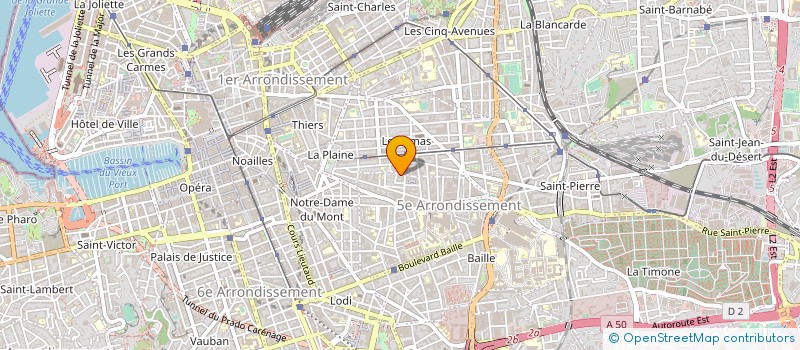 localisation de l'entreprise MONSIEUR YOAN-MARC CHARLES à MARSEILLE