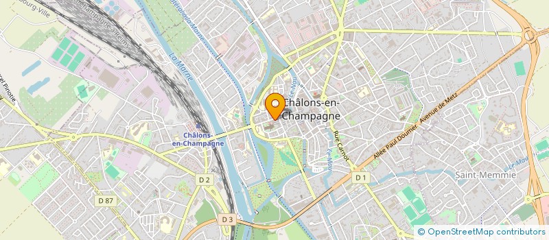 localisation de l'entreprise MONSIEUR YOAN MAYOUTE  CHALONS-EN-CHAMPAGNE