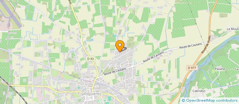 localisation de l'entreprise MONSIEUR YOAN MENDEZ  JONQUIERES