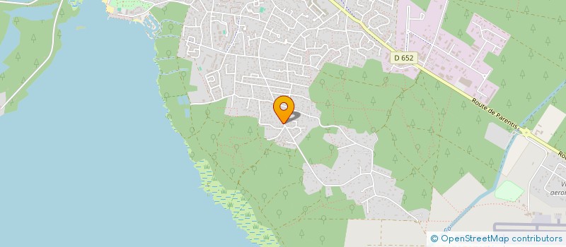 localisation de l'entreprise MONSIEUR YOAN MERCIER  BISCARROSSE