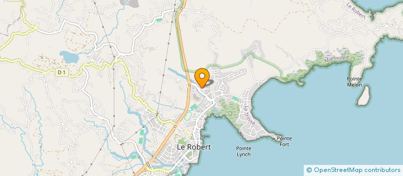 localisation de l'entreprise MONSIEUR YOAN MONTABORD à LE ROBERT