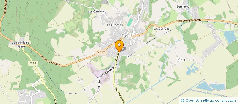 localisation de l'entreprise MONSIEUR YOAN NAPOLEON  LES AVENIERES VEYRINS-THUELLIN