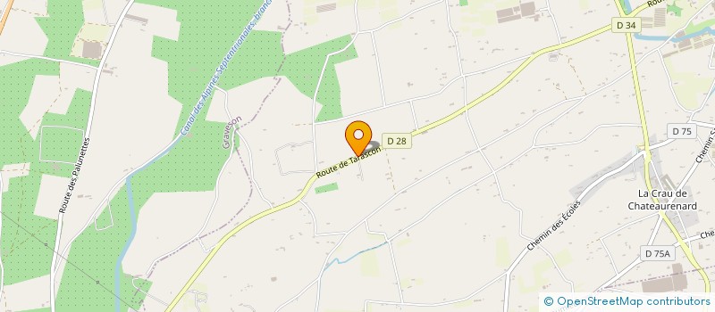 localisation de l'entreprise MONSIEUR YOAN NOGUIER  CHATEAURENARD