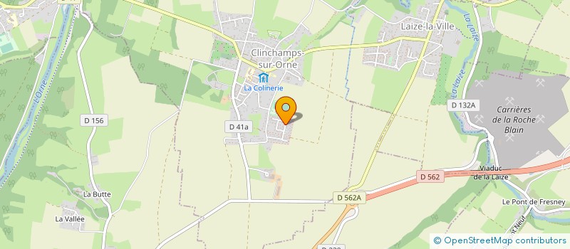 localisation de l'entreprise MONSIEUR YOAN PAGNY  LAIZE-CLINCHAMPS