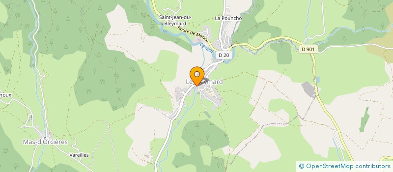 localisation de l'entreprise MONSIEUR YOAN PARE  MONT LOZERE ET GOULET