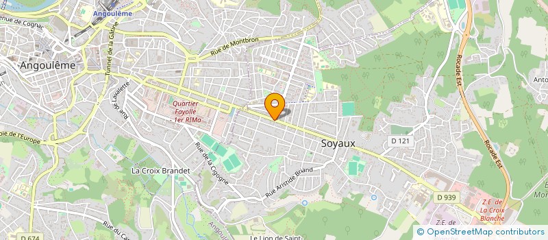 localisation de l'entreprise MONSIEUR YOAN PAS  SOYAUX