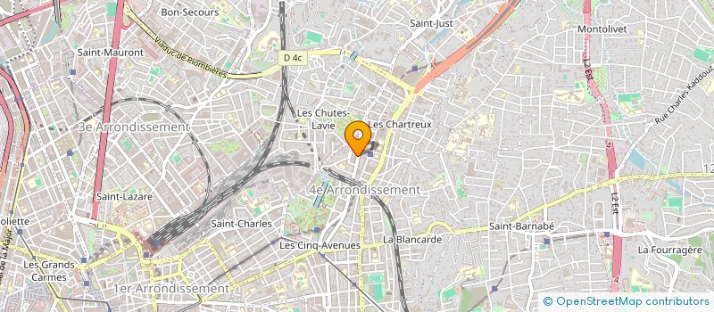 localisation de l'entreprise MONSIEUR YOAN PEILLARD à MARSEILLE