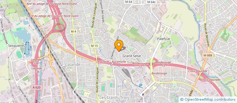 localisation de l'entreprise MONSIEUR YOAN PEREIRA DE AZEVEDO  TOULOUSE