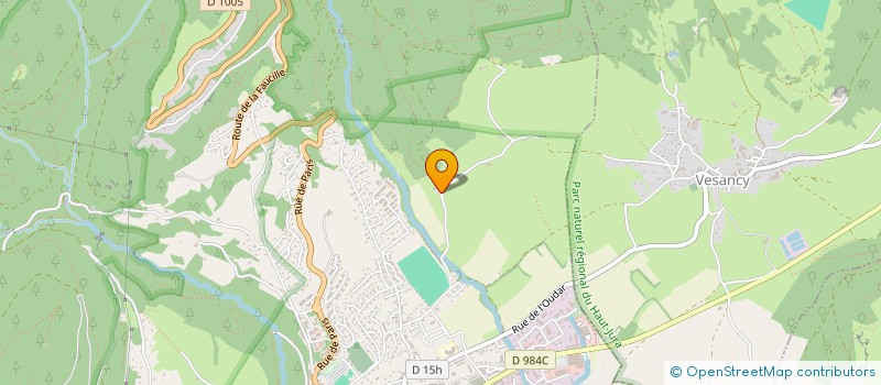 localisation de l'entreprise MONSIEUR YOAN PERRIN  GEX