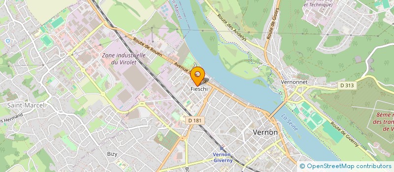 localisation de l'entreprise MONSIEUR YOAN PORNAY  VERNON