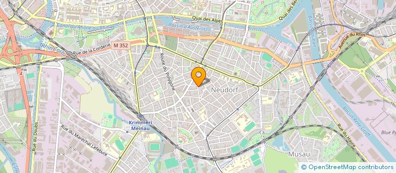 localisation de l'entreprise MONSIEUR YOAN REGIS à STRASBOURG