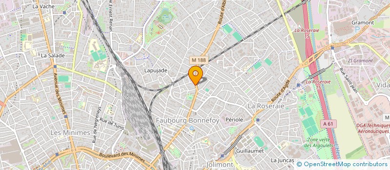 localisation de l'entreprise MONSIEUR YOAN RICHARD à TOULOUSE