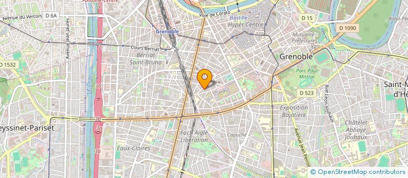 localisation de l'entreprise MONSIEUR YOAN ROSE  GRENOBLE