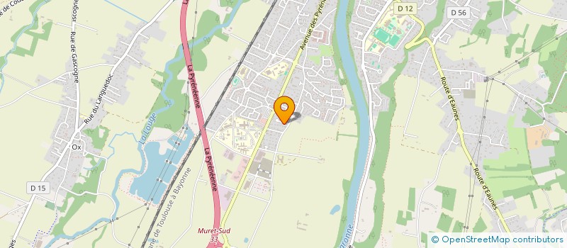 localisation de l'entreprise MONSIEUR YOAN ROSELLINI  MURET