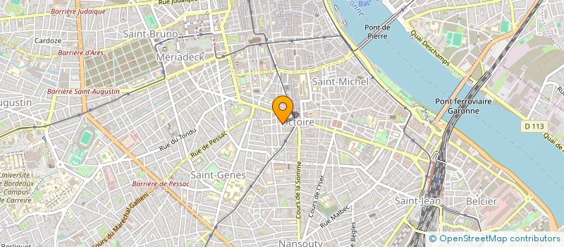 localisation de l'entreprise MONSIEUR YOAN ROY  BORDEAUX