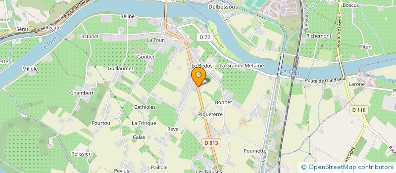 localisation de l'entreprise MONSIEUR YOAN SANCHEZ à MOISSAC