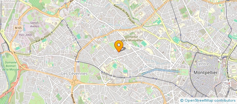 localisation de l'entreprise MONSIEUR YOAN SANCHEZ à MONTPELLIER