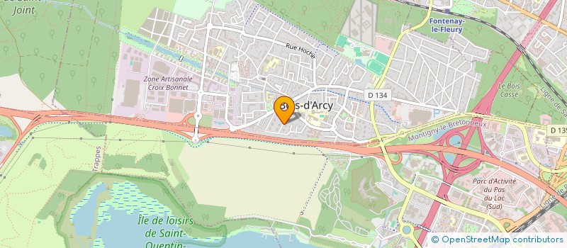 localisation de l'entreprise MONSIEUR YOAN SOLBES  BOIS-D'ARCY