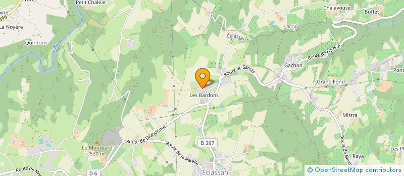 localisation de l'entreprise MONSIEUR YOAN SONNIER  ECLASSAN