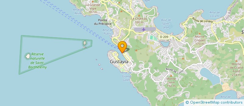 localisation de l'entreprise MONSIEUR YOAN SOUDAN  SAINT-BARTHELEMY